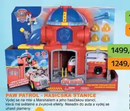 Dráčik Paw patrol - hasičská stanice nabídka