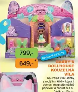 Dráčik Gabby's dollhouse kouzelná víla nabídka