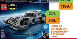 Dráčik lego dc batman vs. superman batmobil nabídka