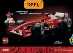 Dráčik lego ferrari f2004 & michael schumacher nabídka