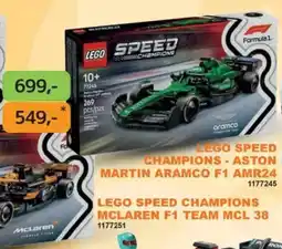 Dráčik lego speed champions aston martin aramco f1 amr24 nabídka