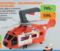 Dráčik Matchbox záchranářský vrtulník nabídka