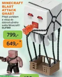 Dráčik Minecraft Blast Attack Ghast nabídka