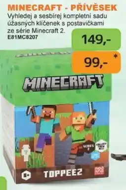 Dráčik Toppee2 Minecraft - Přívěsek nabídka