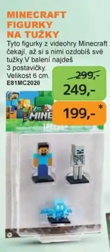 Dráčik Minecraft figurky na tužky nabídka