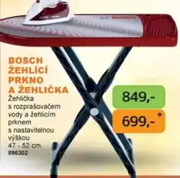 Dráčik Bosch žehlící prkno a žehlička nabídka