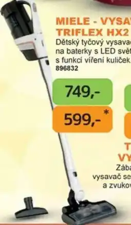 Dráčik Miele vysavač triflex hx2 nabídka