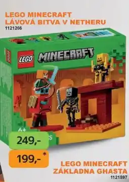 Dráčik Lego minecraft základna ghasta nabídka