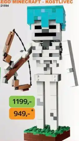 Dráčik lego minecraft - kostlivec nabídka