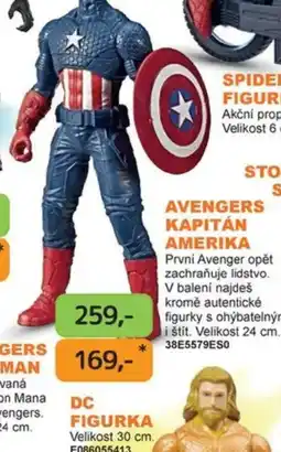 Dráčik Avengers Kapitán Amerika nabídka