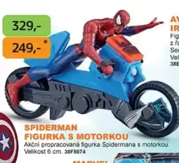 Dráčik Spiderman figurka s motorkou nabídka