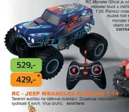 Dráčik RC - Jeep Wrangler Rubicon 1:14 nabídka