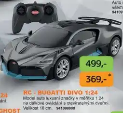 Dráčik Bugatti Divo 1:24 nabídka