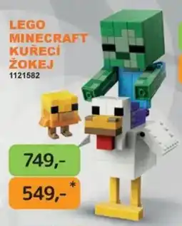 Dráčik lego minecraft kuřecí žokej 1121582 nabídka