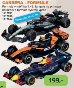 Dráčik Carrera - Formule nabídka