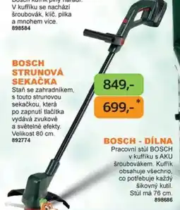 Dráčik Bosch strunová sekačka nabídka
