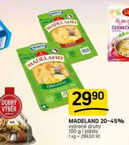 Flop MADELAND 20-45% vybrané druhy 100 g | plátky nabídka