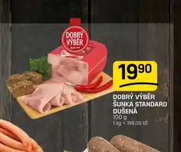 Flop DOBRÝ VÝBĚR ŠUNKA STANDARD DUŠENÁ nabídka
