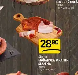 Flop MAĎARSKÁ PIKANTNÍ SLANINA nabídka