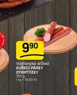 Flop KUŘECÍ PÁRKY STRIPTÝZKY nabídka