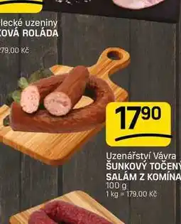 Flop ŠUNKOVÝ TOČENY SALÁM Z KOMÍNA nabídka