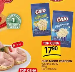 Flop CHIO MICRO POPCORN vybrané druhy nabídka