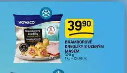 Flop BRAMBOROVÉ KNEDLÍKY S UZENÝM MASEM nabídka