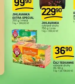 Flop Čaj Teekane nabídka