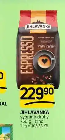 Flop JIHLAVANKA vybrané druhy 750 g | zrno nabídka