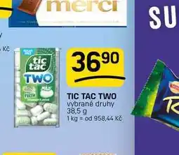Flop TIC TAC TWO vybrané druhy nabídka