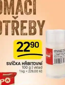 Flop SVÍČKA HŘBITOVNÍ 100 g | vklad nabídka