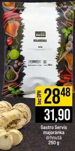 Jip Gastro Servis majoránka drhnutá nabídka