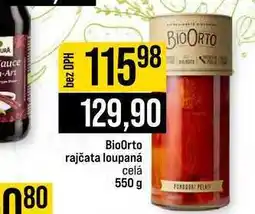 Jip BioOrto rajčata loupaná celá nabídka