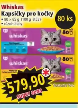 Norma Whiskas kapsičky pro kočky nabídka