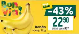 Billa Billa klub Banán volný nabídka