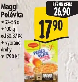 Albert Maggi Polévka nabídka