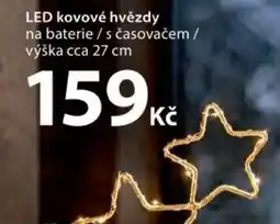 NKD Led kovové hvězdy nabídka