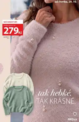 NKD Nkd hebký pulovr nabídka