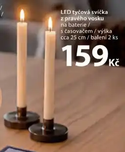 NKD LED tyčová svíčka nabídka