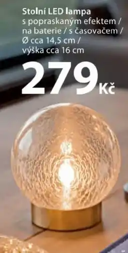 NKD Stolní LED lampa nabídka