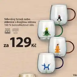 NKD Skleněný hrnek nebo sklenice s dvojitou stěnou nabídka