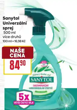 Billa Sanytol univerzální sprej nabídka