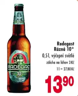 Qanto Radegast Rázná 10° nabídka