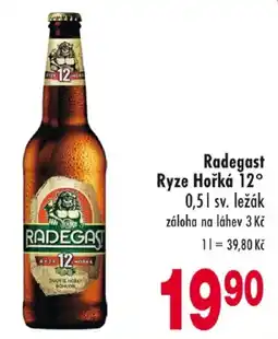 Qanto Radegast Ryze Hořká 12° nabídka