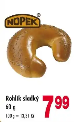 Qanto Nopek rohlik sladký nabídka