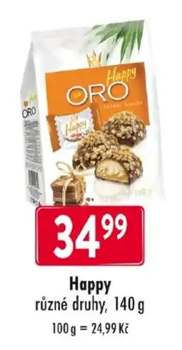 Qanto Happy různé druhy nabídka