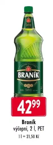 Qanto Braník výčepní nabídka