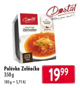 Qanto Dostál Polévka Zelňačka nabídka