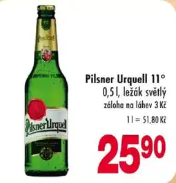 Qanto Pilsner Urquell nabídka