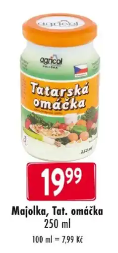 Qanto Majolka tatarská omáčka nabídka